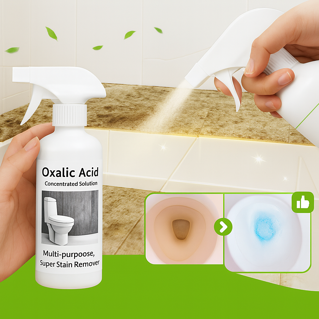 🚨 HURRY! BUY 1 GET 1 FREE OFFER LIVE – Oxalic Acid Stain Remover Spray