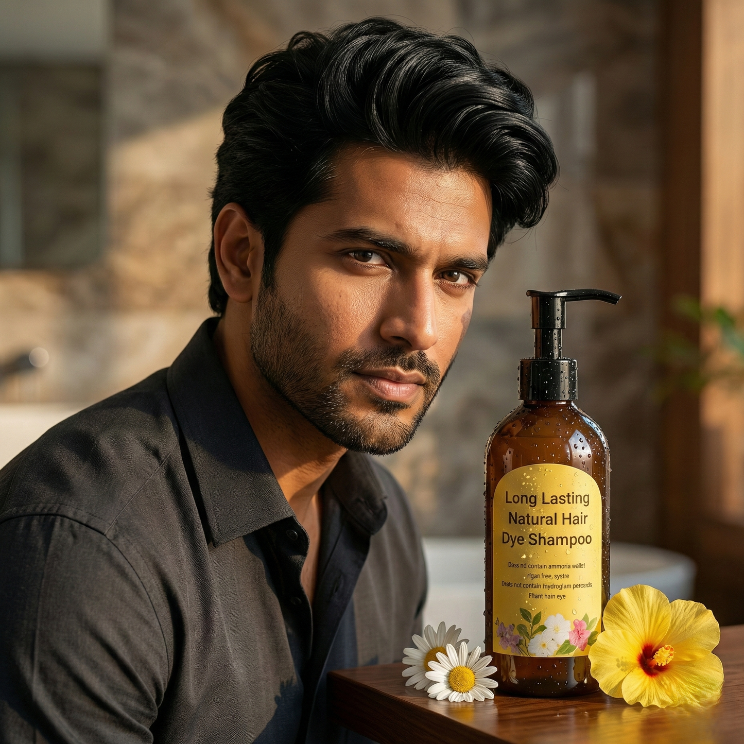 Instant Grey Hair Coverage Long Lasting Natural Hair Dye Shampoo – Buy 1 Get 1 Free