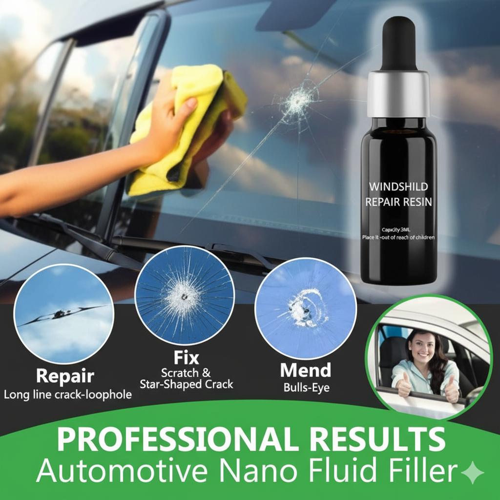 Glass Repair Kit – Easy Crack Repair | 50% OFF Today