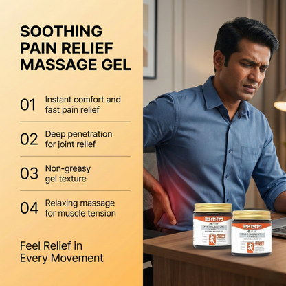 Instant Pain Relief Soothing Massage Gel | Buy 1 Get 1 Free Offer