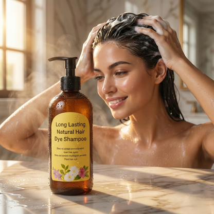 Instant Grey Hair Coverage Long Lasting Natural Hair Dye Shampoo – Buy 1 Get 1 Free