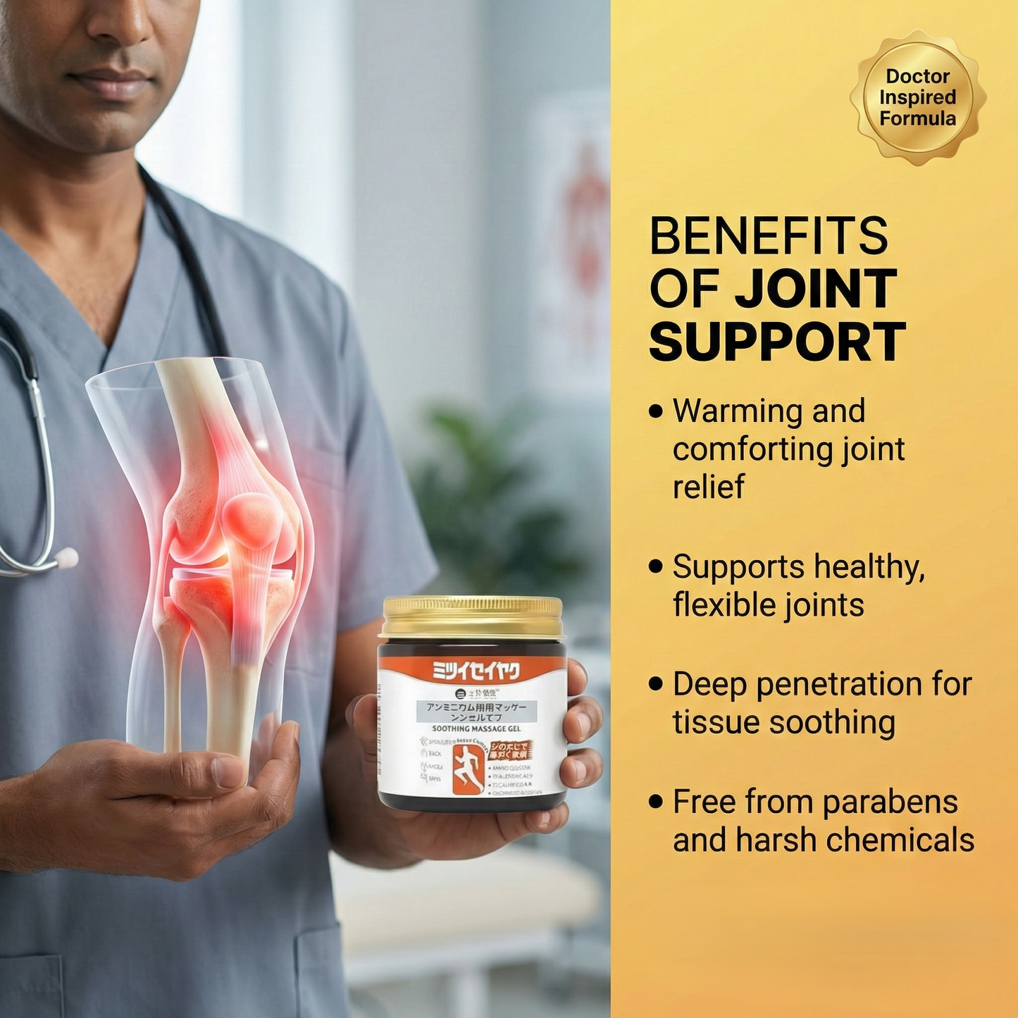 Instant Pain Relief Soothing Massage Gel | Buy 1 Get 1 Free Offer