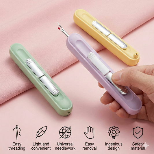 2-in-1 Needle Threader Tool – Effortless Sewing & Quick Fixes | 50% OFF